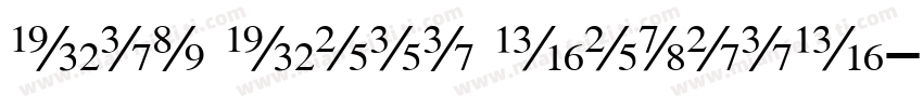 Silk Seri meduim字体转换